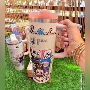 The Monsters x Stanley Quencher H2.0 40oz. - Cute Anime Water Bottle with Handle